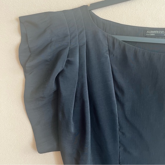 All Saints Black Mini Dress - Picture 5 of 15